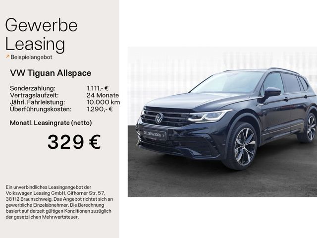 Volkswagen Tiguan Allspace R-Line 2.0 TDI 4M |PANO|AHK|Blac