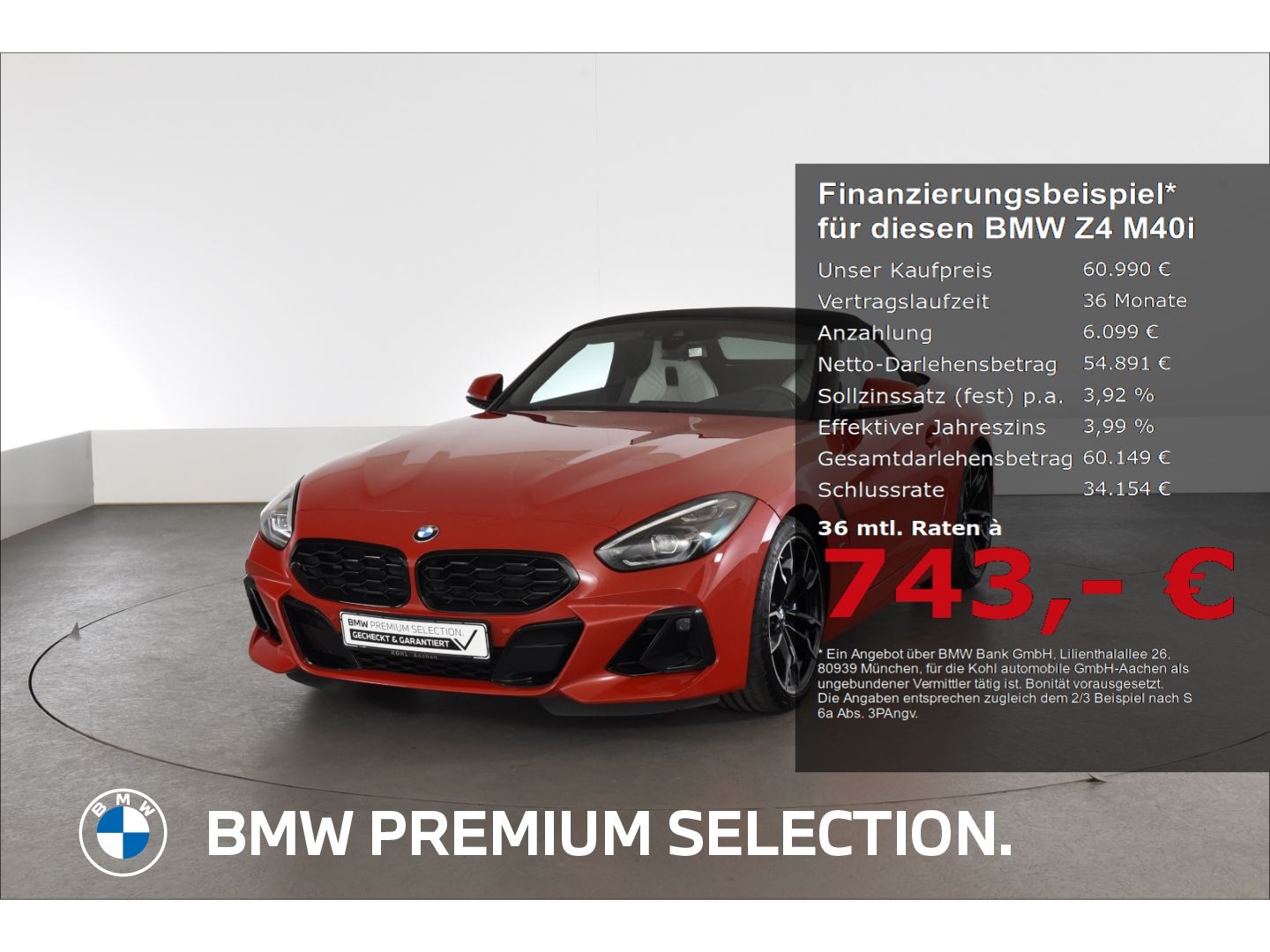 BMW Z4 M40i Harman Kardon Komfortzugang Head Up Disp foto 1
