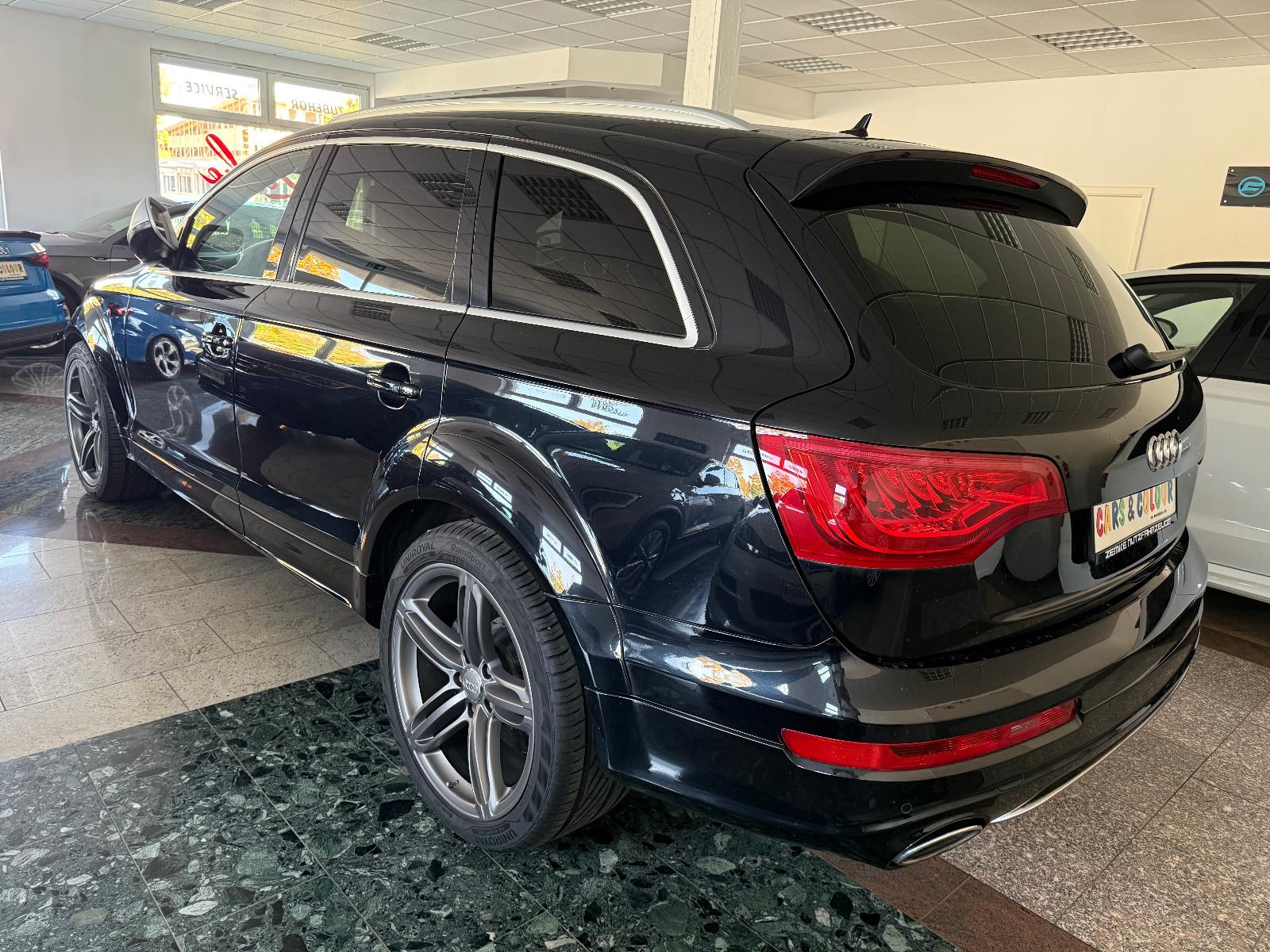AUDI Q7 6.0 TDI V12 500ch QUATTRO - CÉRAMIQUE - BOSE - SUSPENSION PNEUMATIQUE - CARBON REAR ENTERTAINMENT - ATTELAGE PIVOTANT