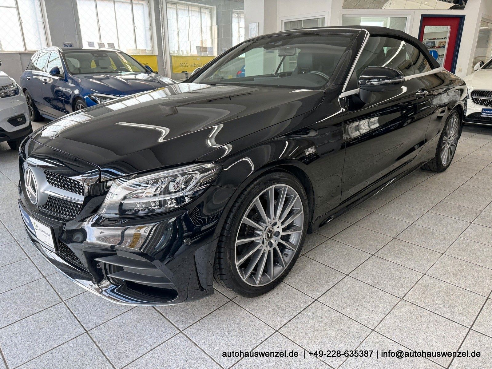 Mercedes-Benz C 220 d Cabrio AMG - LEDER DISTRONIC 360° BURMES imagem 3