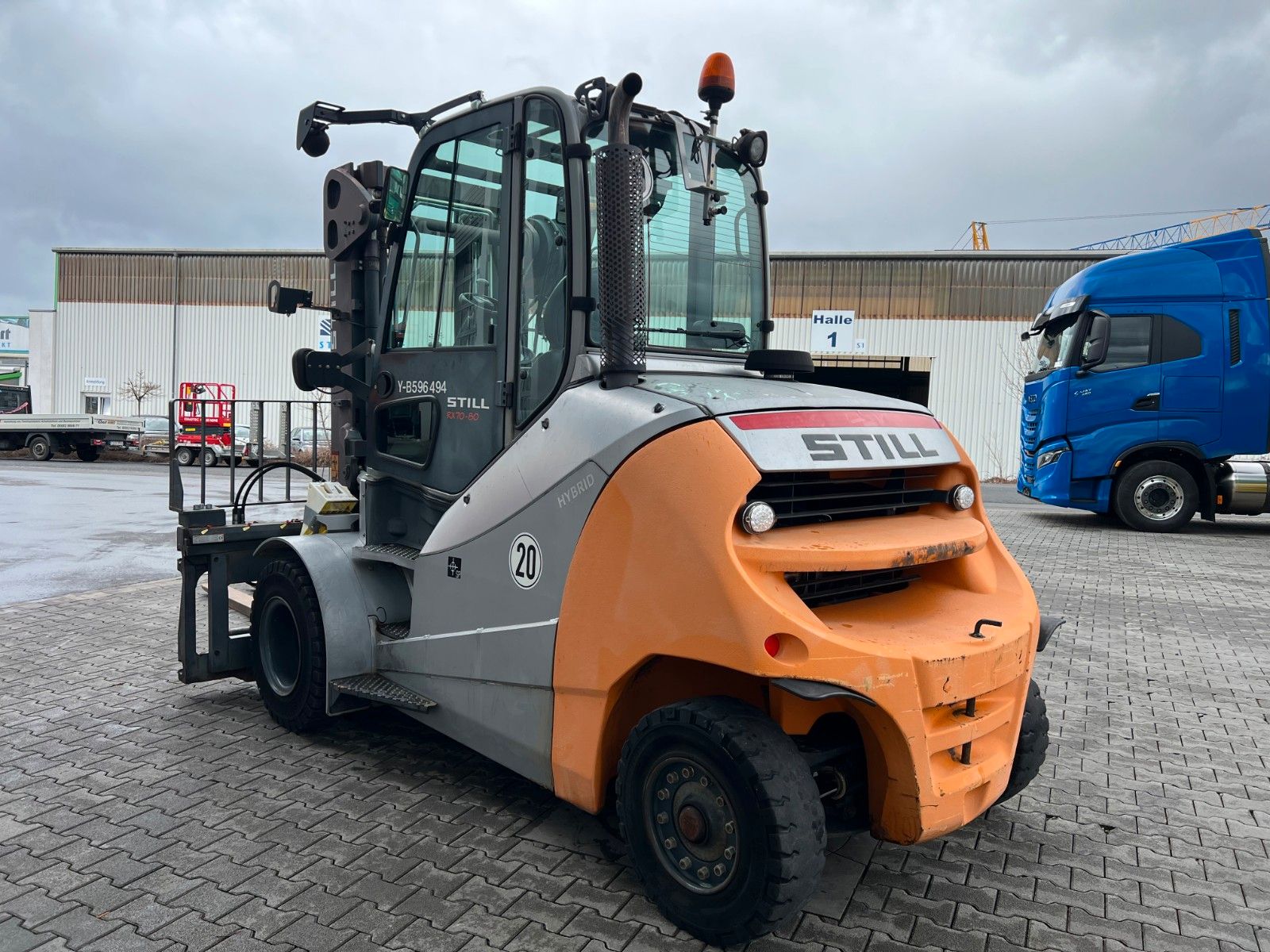 Fahrzeugabbildung Still RX70-80 / Duplex: 4.70m! / Zinkenversteller / SS