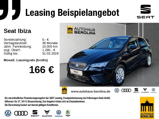 Seat Ibiza 1.0 TSI Road Edition DSG *Vision+*SHZ*