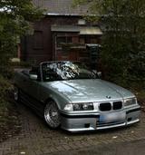 BMW E36 328i Cabrio, Arktissilbermetallic - BMW 328 aus 1996: Cabrio