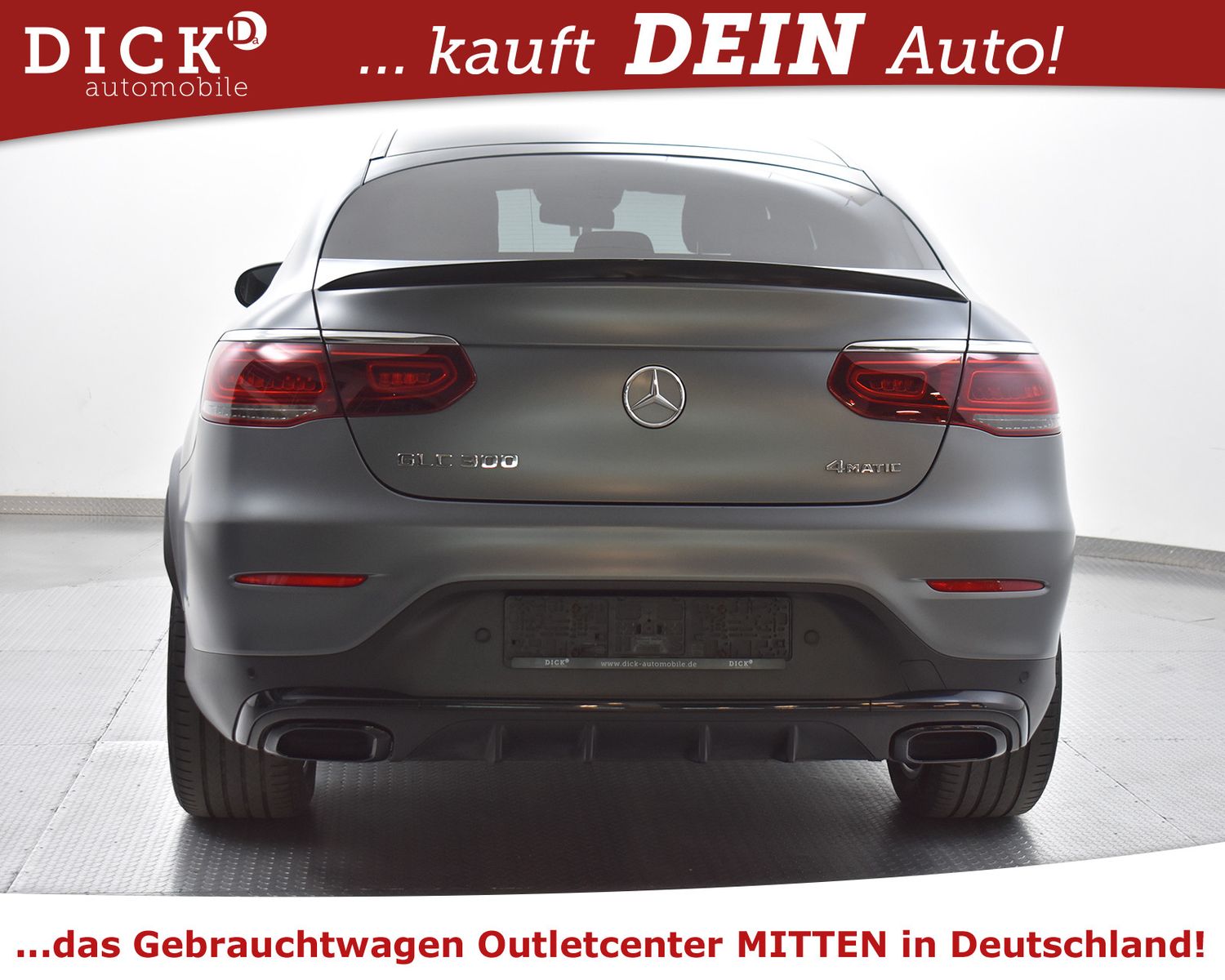 MERCEDES-BENZ GLC300 Coupe 2X AMG Line + NIGHT+MEMO+PANO+VOLL - Image 6