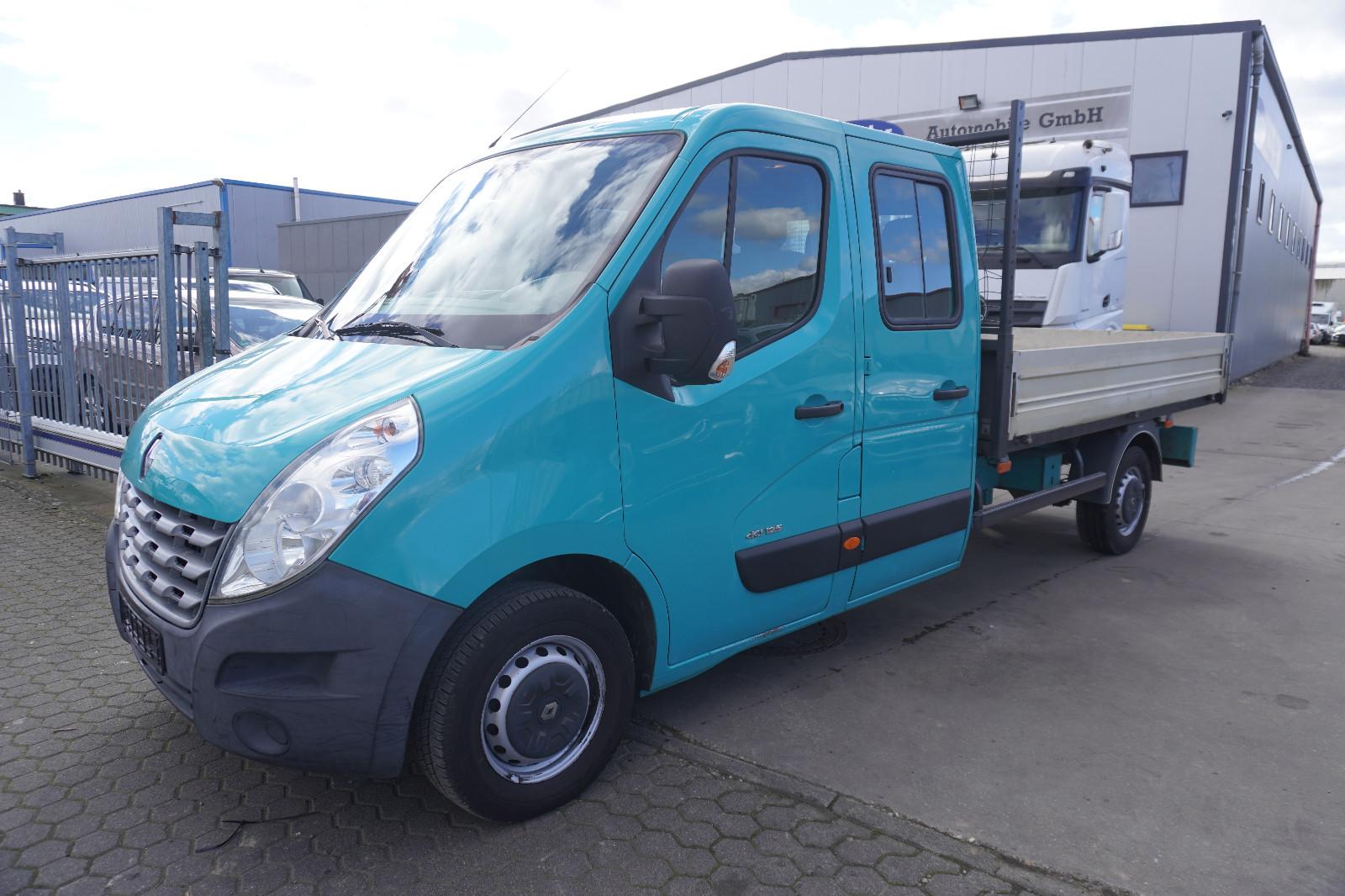 Renault Master 2.3 DCi 125 DoKa Pritsche AHK Euro 5