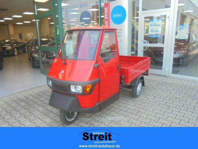 Piaggio Ape 50 Pritsche Stahl rot, auch als 25kmh erhält