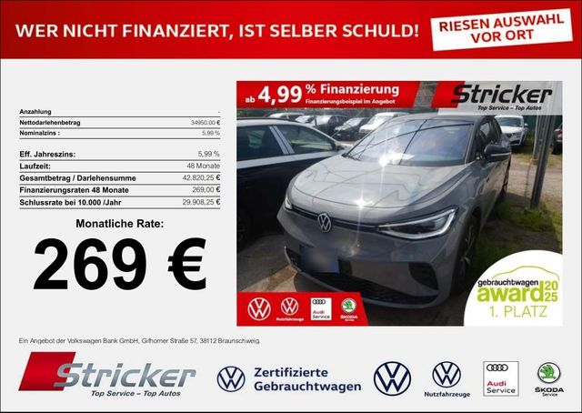 Volkswagen ID.5 GTX 269,-ohne Anzahlung Navi ACC Kamera