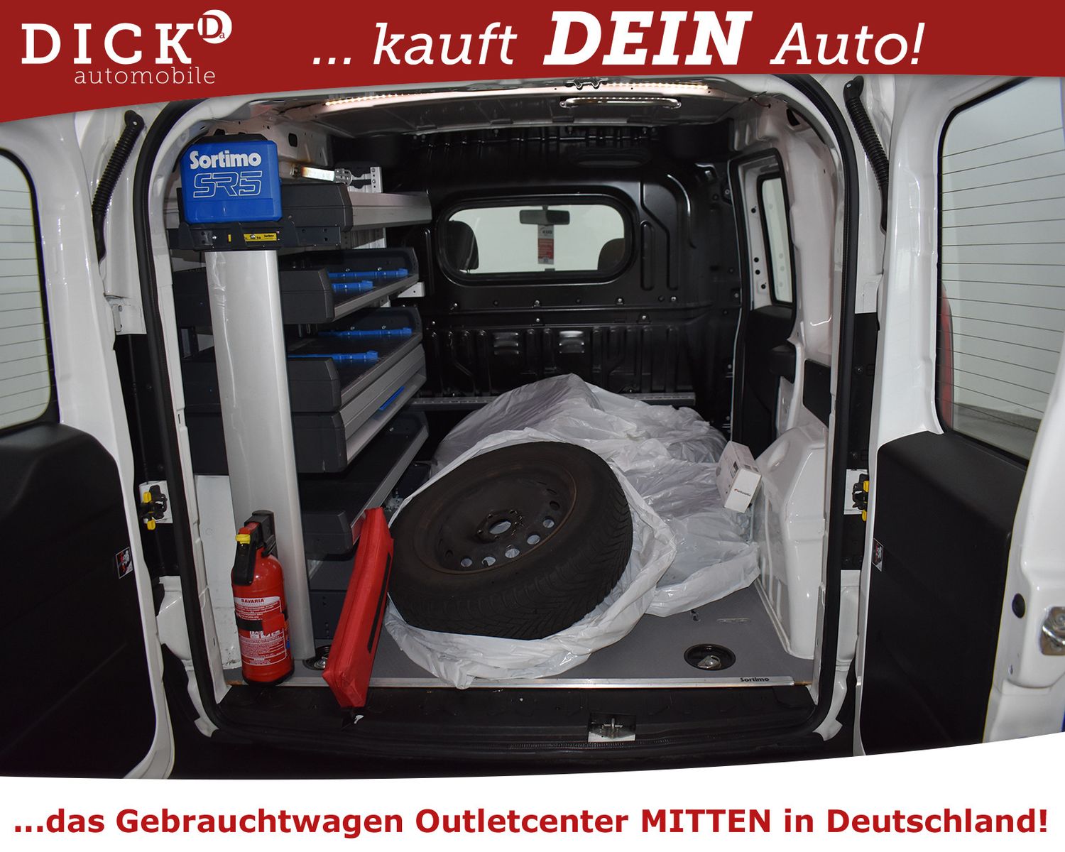 Fahrzeugabbildung Fiat Doblo 1.3 M-JET SX Kasten >KLIMA+REGAL+PDC+8FACH