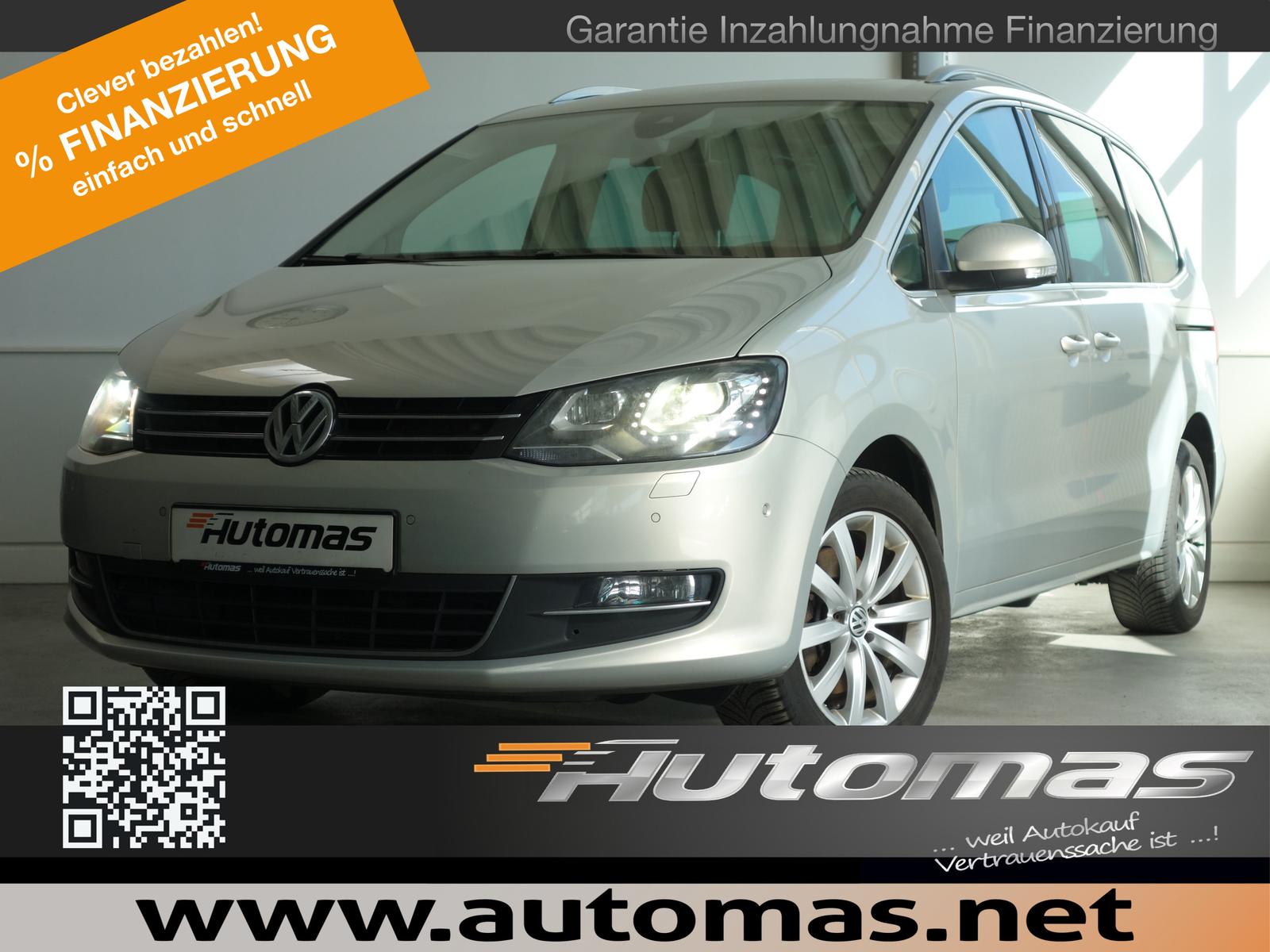 Volkswagen Sharan Highline Automatik Leder SHZ PDC Cam AHK