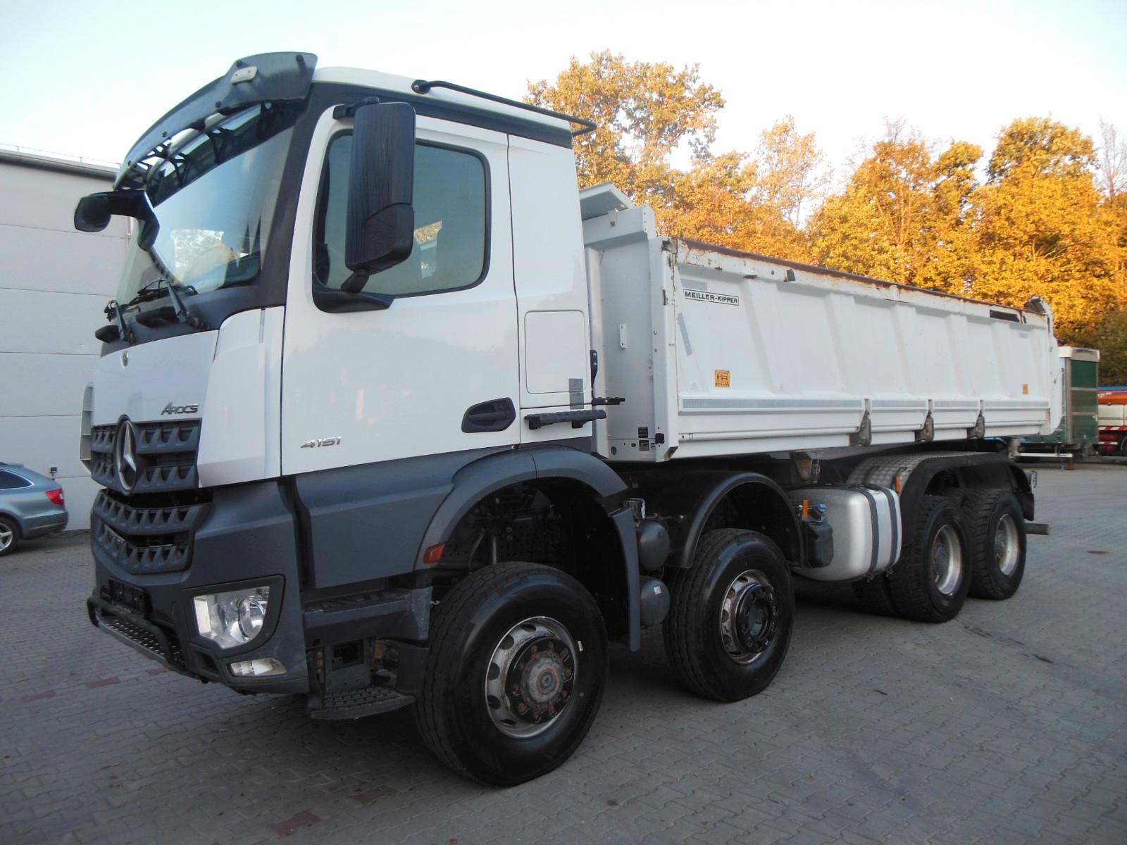 Mercedes-Benz AROCS 4151, 8X6, MEILLER, BORDMATIC, AHK