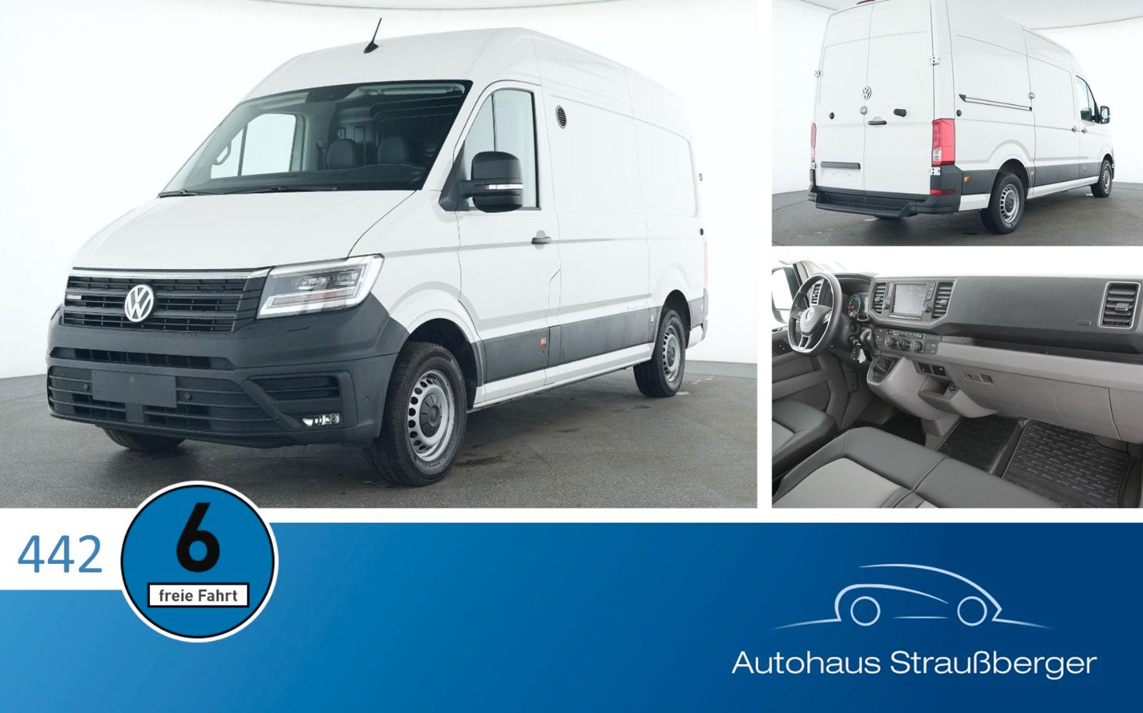 VW e-Crafter mittellang Hochdach Temp SHZ RFK