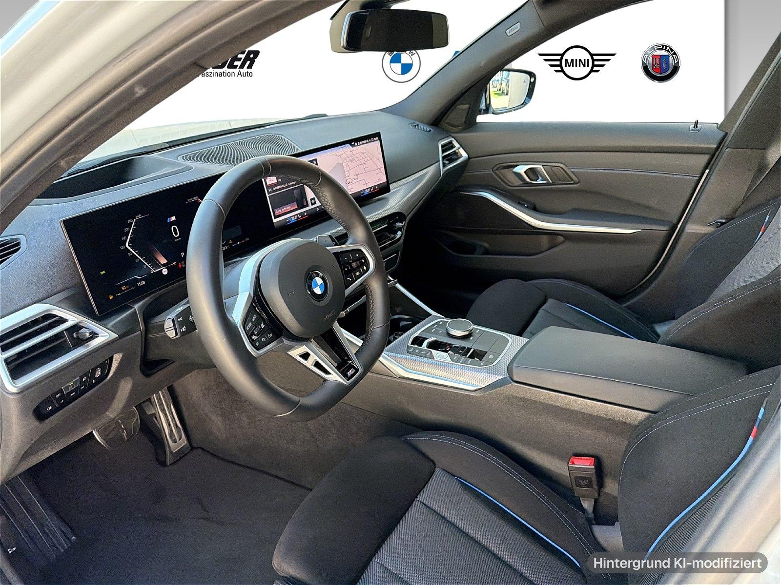 BMW 3 Series i Touring M Sportpaket 19" Pano ACC HUD HiFi, миниатюра 7
