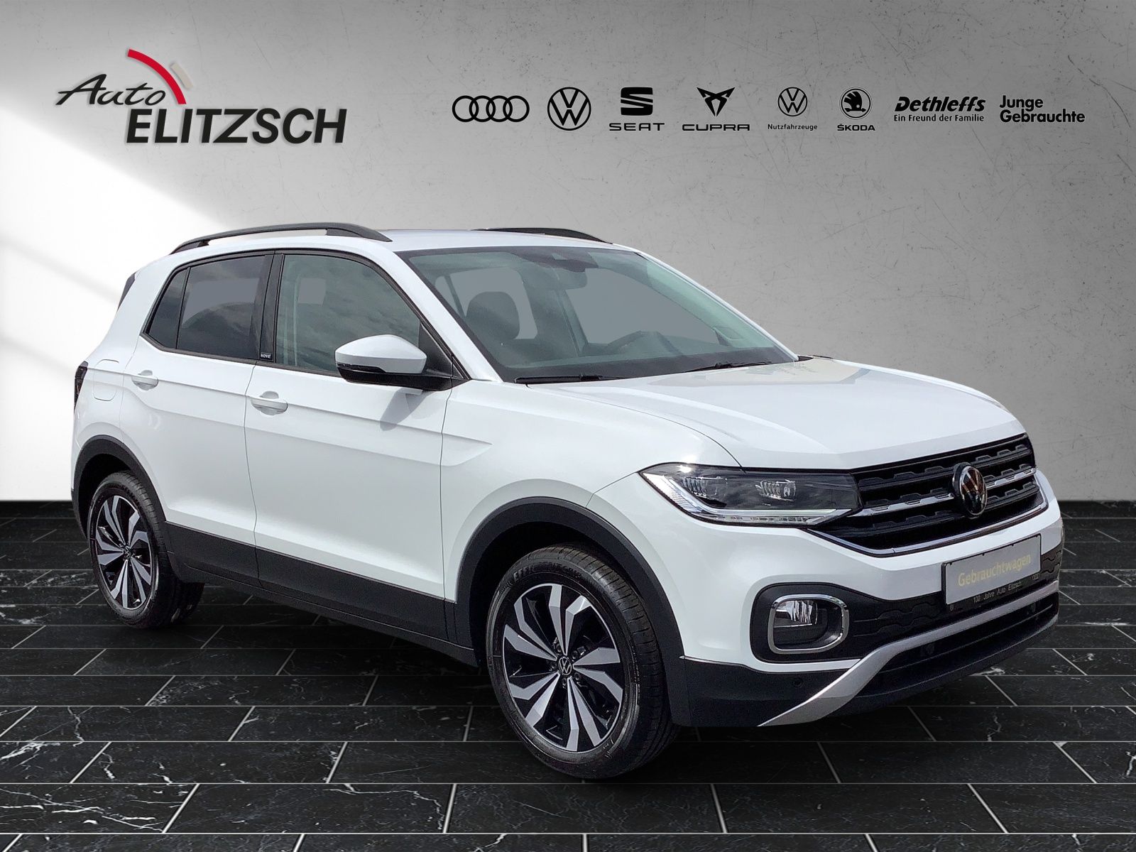 Fahrzeugabbildung Volkswagen T-Cross DSG AHK Kamera ACC Navi LED