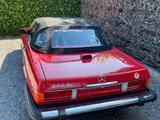 Mercedes-Benz 560 SL R107 Roadster ,Carfax History ! + MB Data - rote Mercedes-Benz SL 560