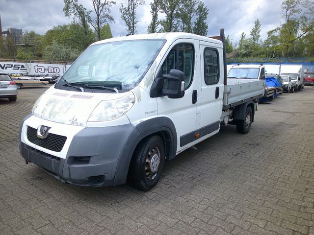 Peugeot Boxer 3.0 HDI * DoKa Pritsche * 7-Sitzer * AHK