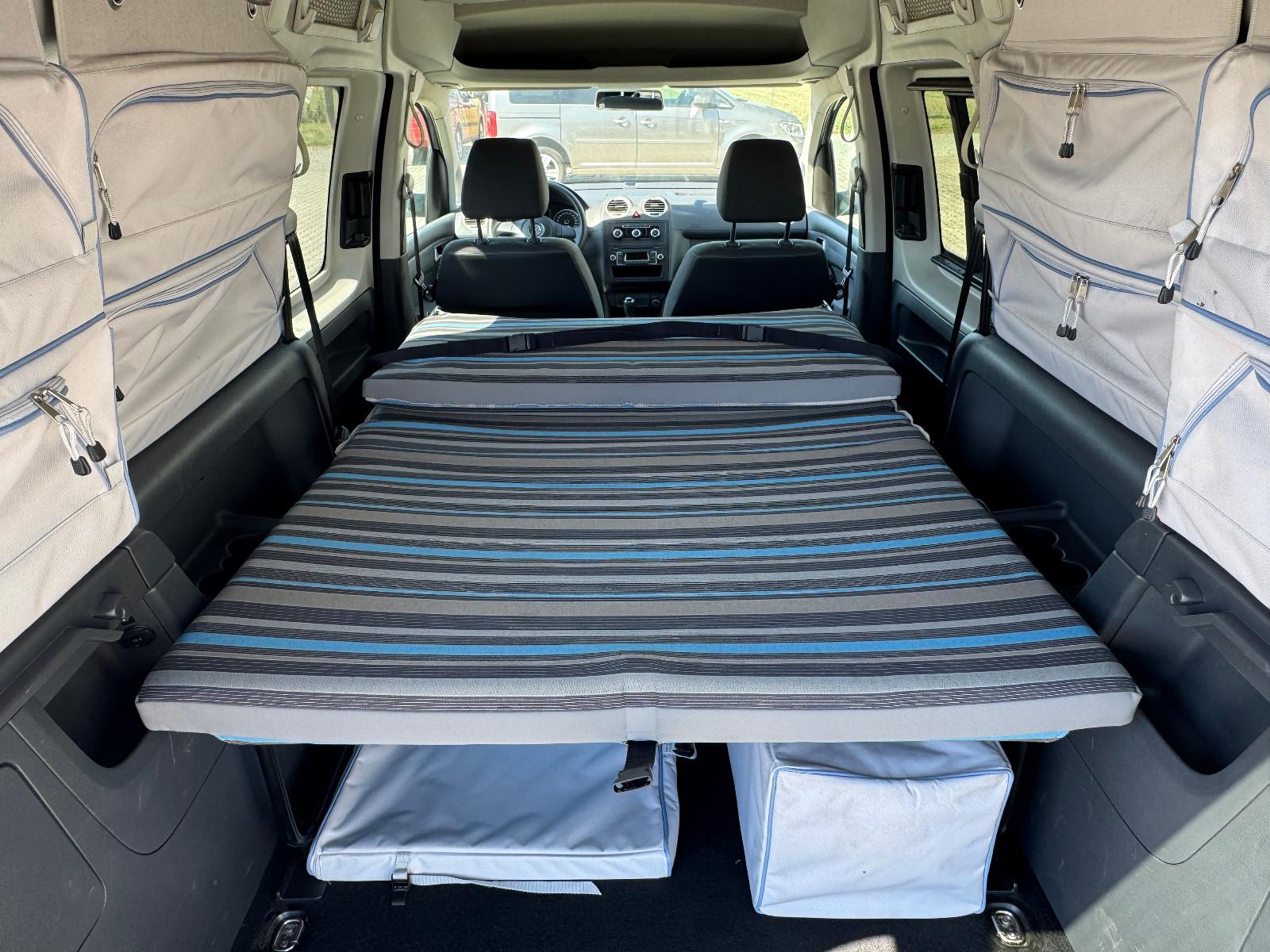 Volkswagen CADDY MAXI TRAMPER++1.HD+5-SITZE+SCHLAFBANK++