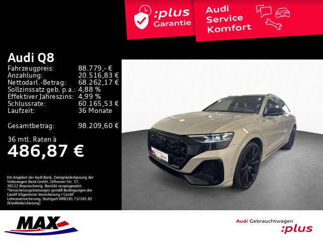 Q8 50 TDI QUATT S LINE HD-MATRIX+PANO+AHK+RAUTE+