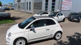 Fiat 500 C DolceVita 1,2 59 PS weiss-Dach gestreift - Fiat 500: Weis