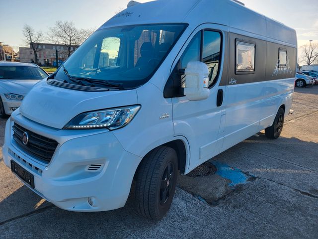 Fiat Ducato Wohnmobil Dach Klima  TV Markisse Träger