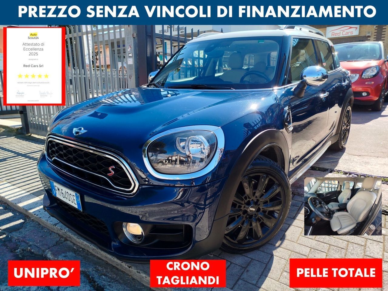 MINI MINI COOPER S COUNTRYMAN 192 CV CRONO TAGLIANDI 