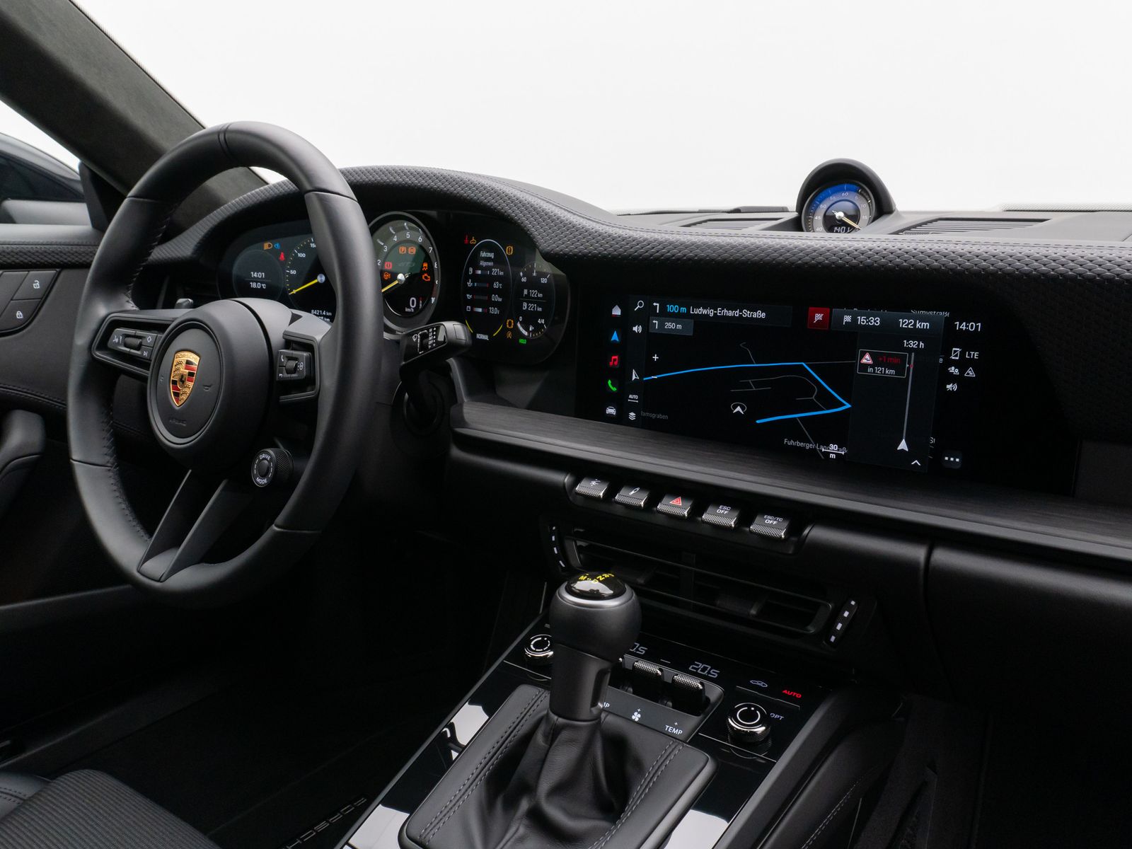 Fahrzeugabbildung Porsche 992 GT3 Touring Sport Chrono Keramik Lift PASM