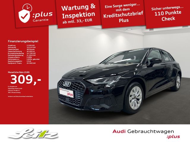 Audi A3 Sportback 40 TFSI e *LED*PARKSENSOR*SITZH*