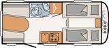 Dethleffs c-go 475 EL Top gepflegt, Mover - Dethleffs Mover