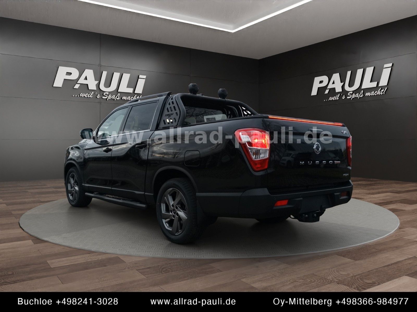 Kgm Musso Grand 2.2D Khan 4x4 | ROLLCOVER, TRITTBRE.