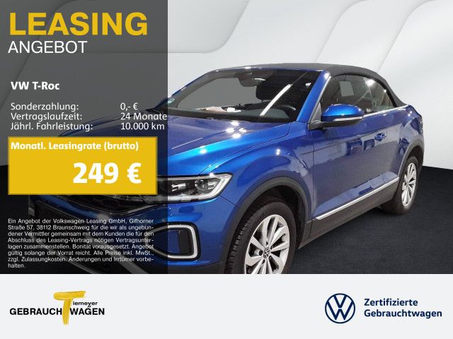 Volkswagen T-Roc Cabrio STYLE NAVI LED+ KAMERA VIRTUAL