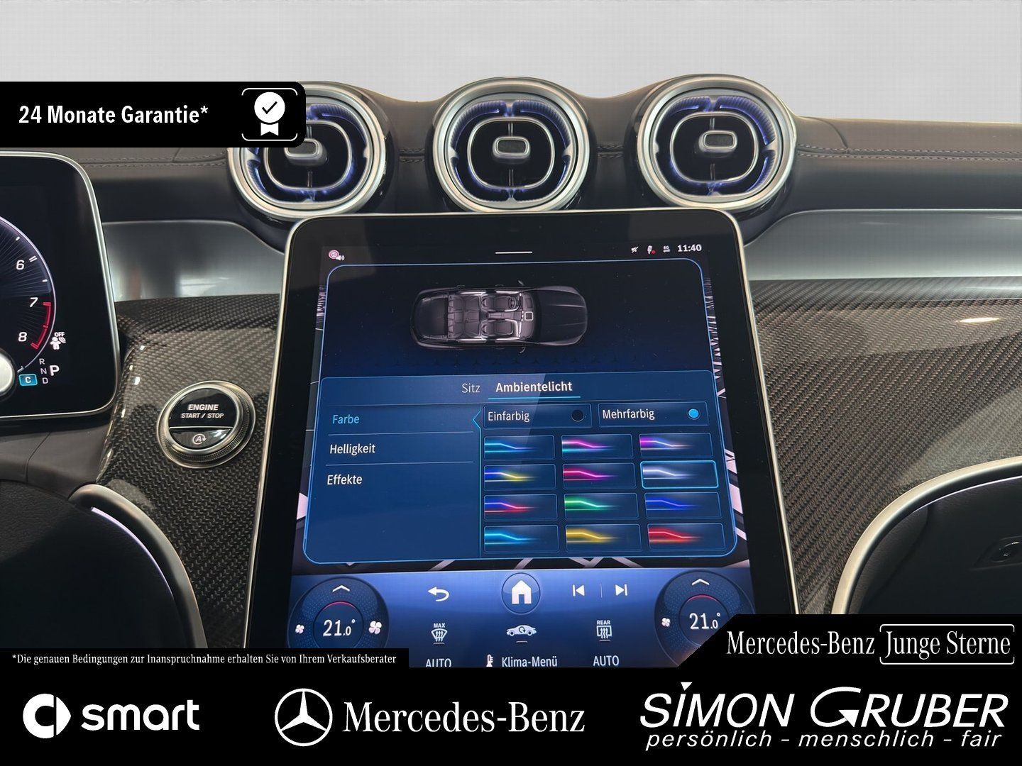 Fahrzeugabbildung Mercedes-Benz GLC 43 4M Night Carbon Nappa Pano Premium+ AHK