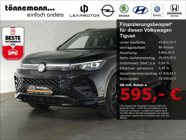 Tiguan R-LINE TDI DSG 4MOTION+ANHÄNGERKUPPLUNG+R