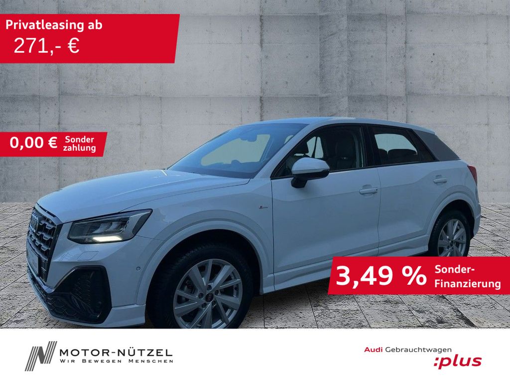 Audi Q2 35 TFSI S-TR S-LINE LED+RFK+GRA+SHZ+17"LM