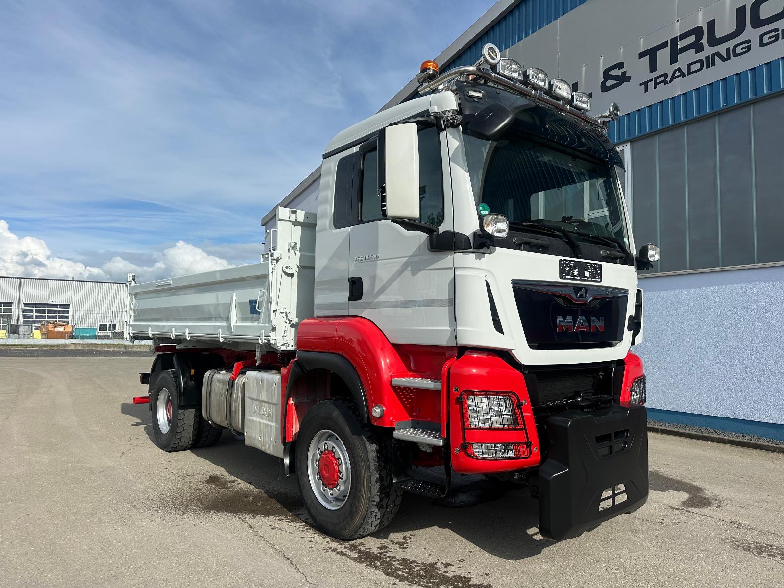 MAN 18.510 TGS BB 4x4  Schneepflug AH.Last 40.000kg