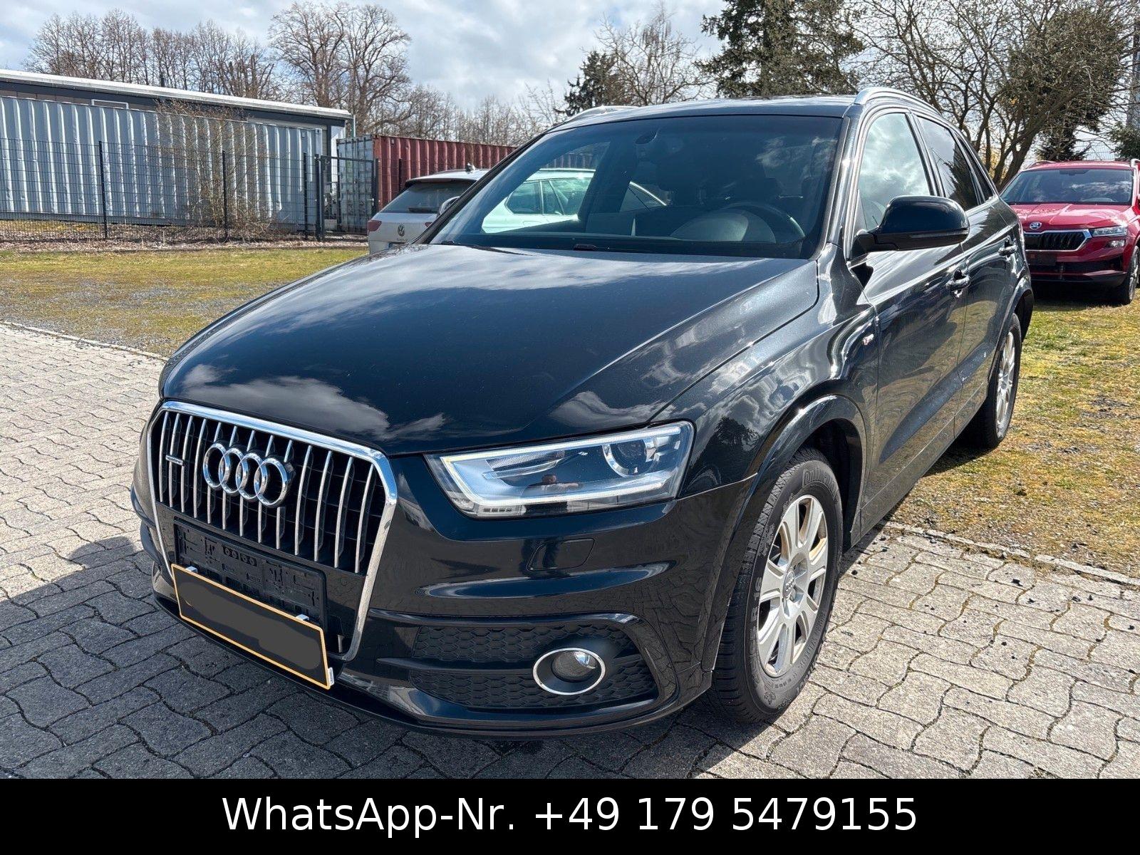 Audi Q3 2.0 TDI quattro Aut., S-Line, 177PS, Voll,.