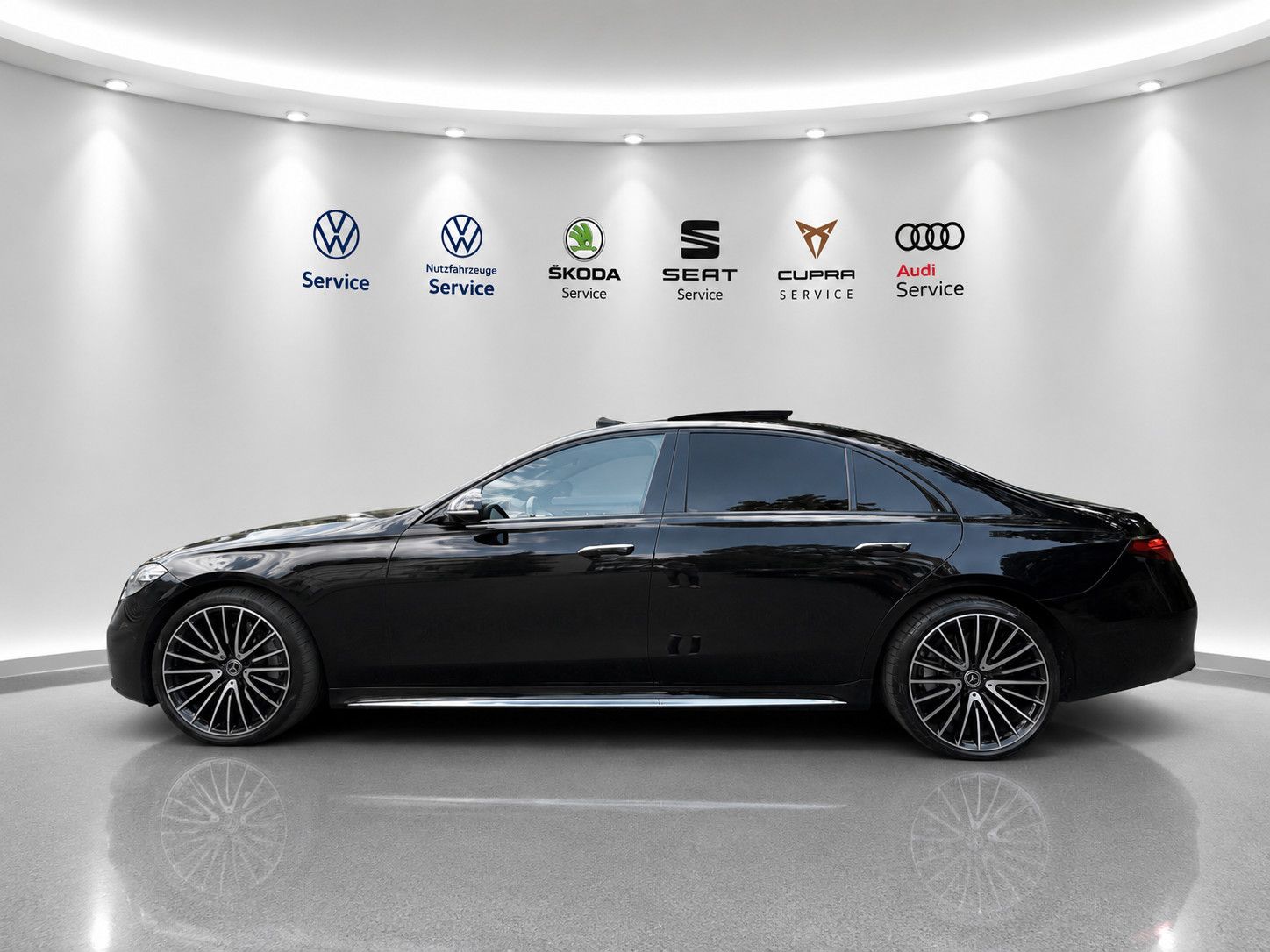 Mercedes-Benz S 350 4M-LANG-AMG-NIGHT-BURM-PANO-HUD-STDHZ-360° foto 4