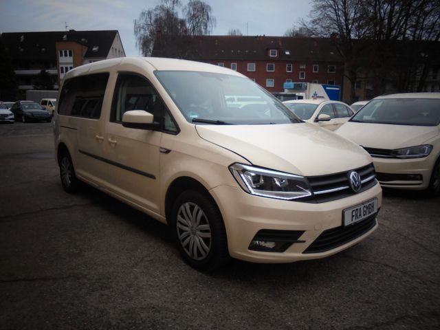 Volkswagen Caddy Maxi 7 Sitzer Rollstühlgerecht mit Rampe