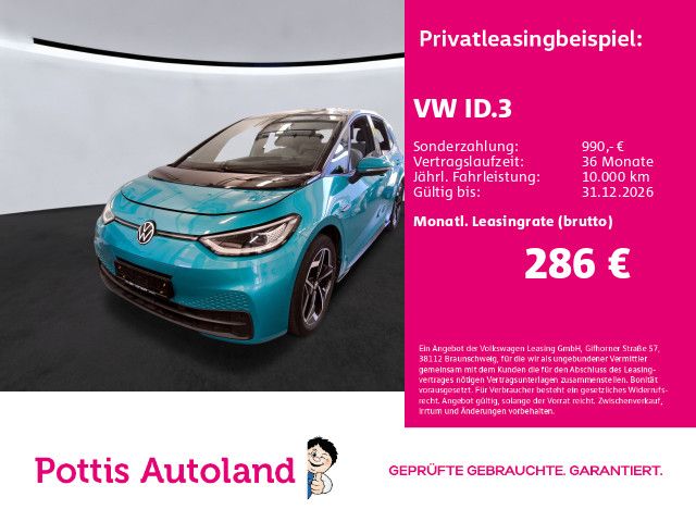 Volkswagen ID.3 PRO PERFORMANCE TECH PANO KAMERA NAVI SITZH