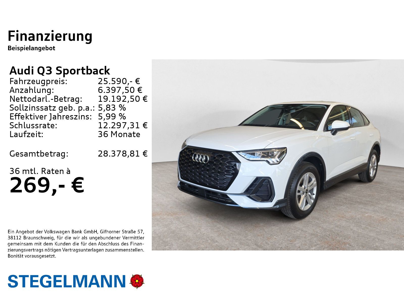 Audi Q3 Sportback 35 TDI schwarzpaket*AHK*LED*Navi* imagem 2