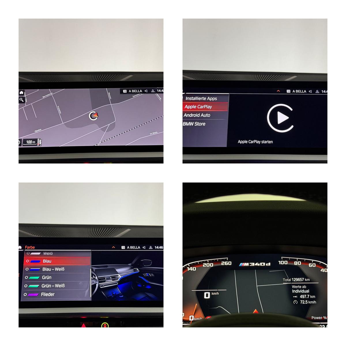 BMW M340 d xDrive/LASER/HuD/ACC/AHK/INDIVIDUAL