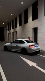 BMW M235i Heck, Grail AGA, non OPF, H&K  - weiße BMW M235