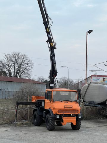 Mercedes-Benz UNIMOG4x4!  417/10 / HIAB KRAN!.3-UNITE!