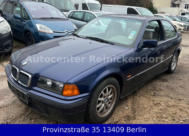 BMW 316i E36 Compact *Leder+Klima+Sitzheiz+1 Hand*