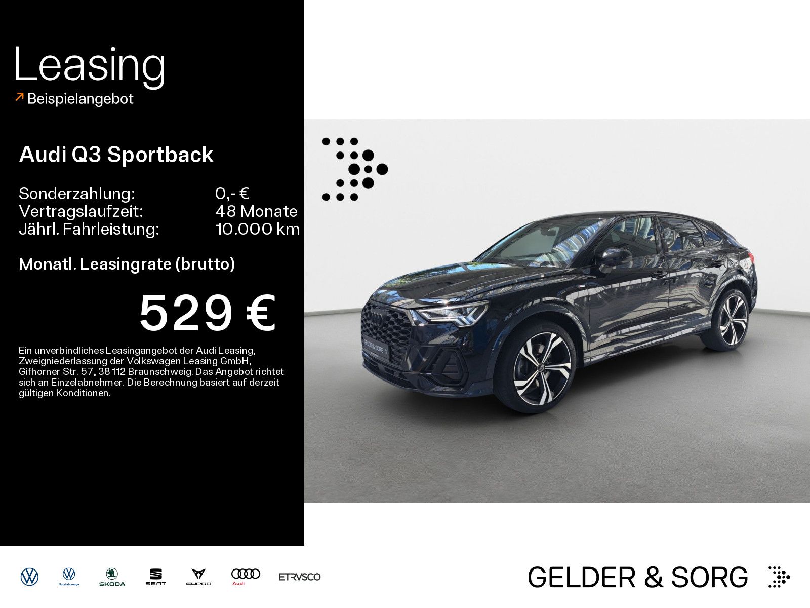 Audi Q3 Sportback 40 TDI qu. S line AHK*MATRIX*ACC foto 1