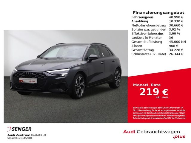 Audi A3 Sportback 40 TFSI e Advanced MMI LED AHK