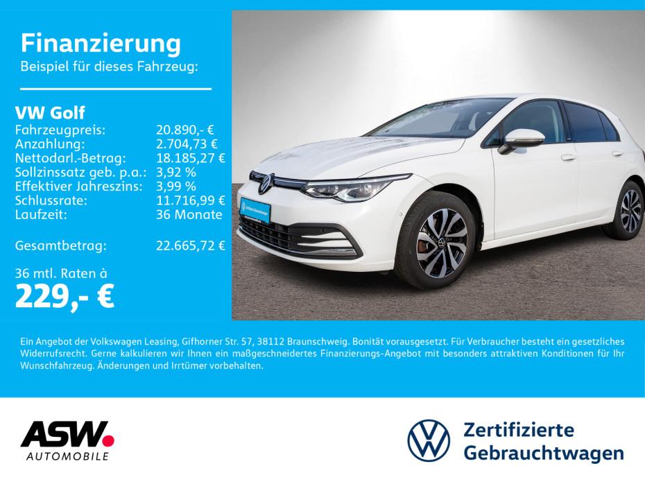 Volkswagen Golf Active 1.5 eTSI DSG LED Navi RFK Stdhzg AHK