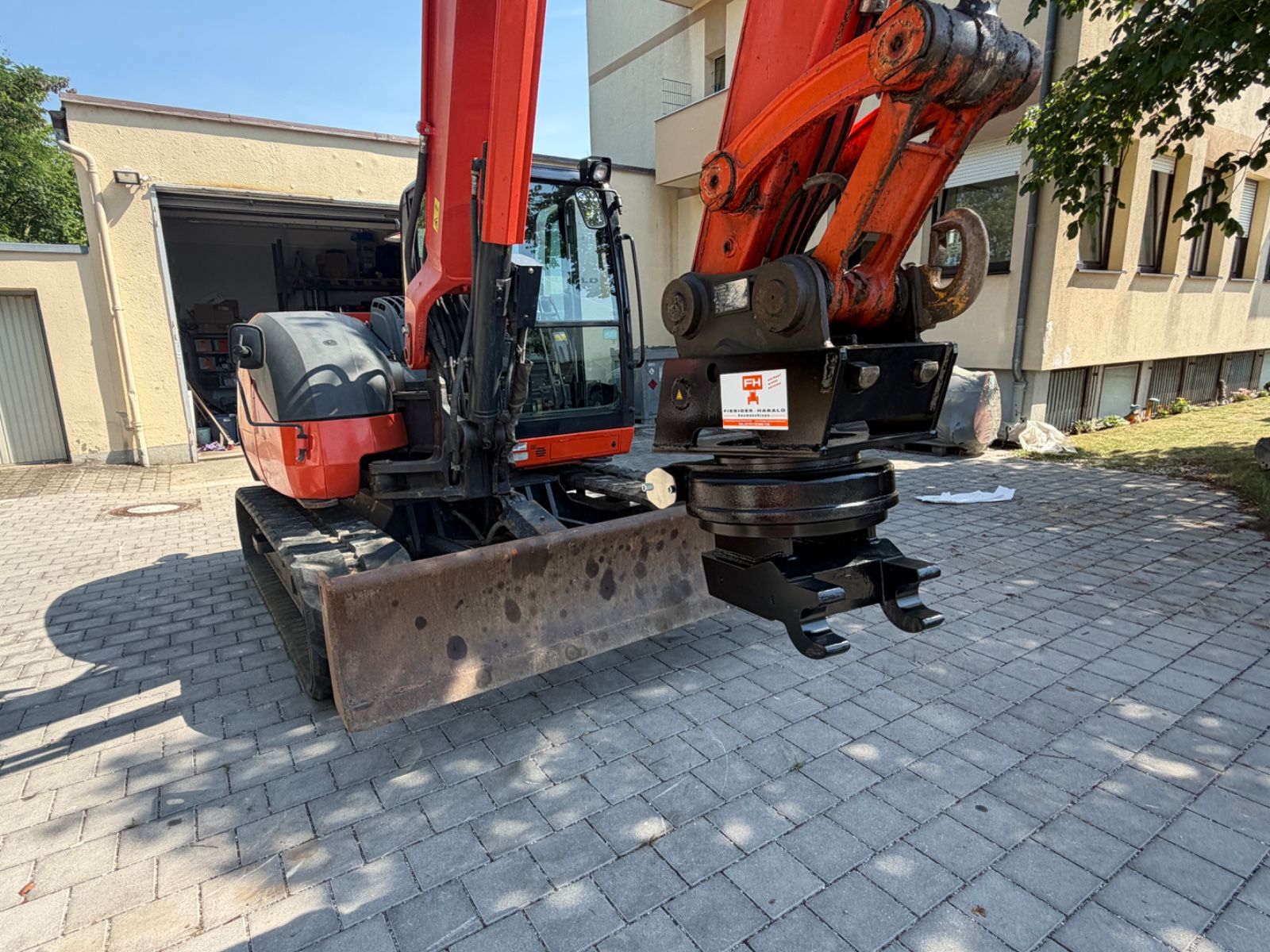 Fahrzeugabbildung Kubota KX080-4alphaHS08 opt. Rotor als Sandwich