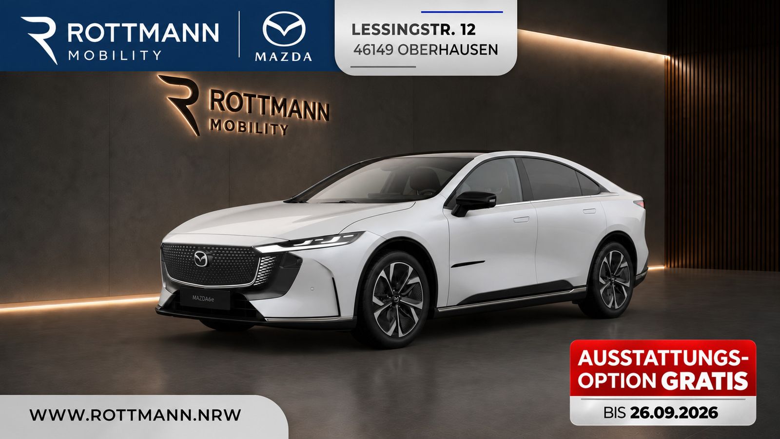 Mazda 6e EV 258ps Aut. Takumi Plus/Sony/360°/Leder/Pan
