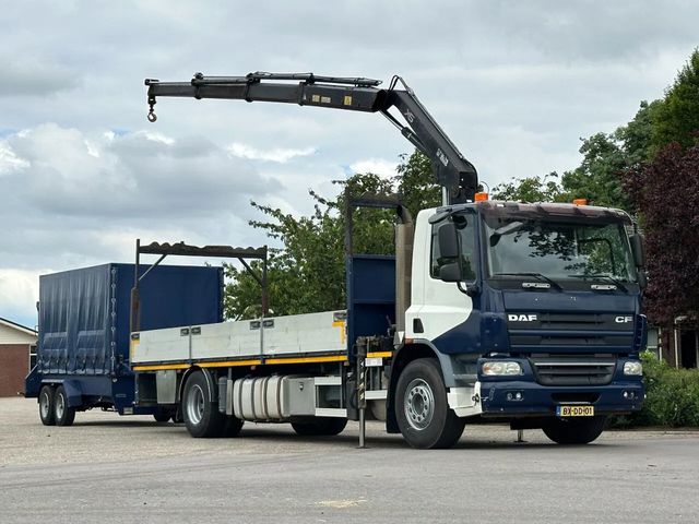 DAF CF 75 310/ KRAAN/CRANE/GRUE!!RADIO REMOTE/MANUEL