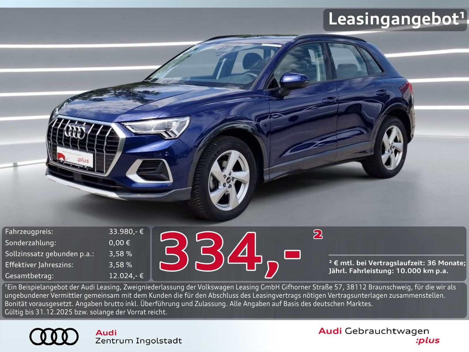 Audi Q3 35 TDI LED NAVI ACC Kamera virtual advanced