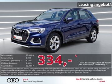 Audi Leasingangebot: Audi Q3 35 TDI LED NAVI ACC Kamera virtual advanced